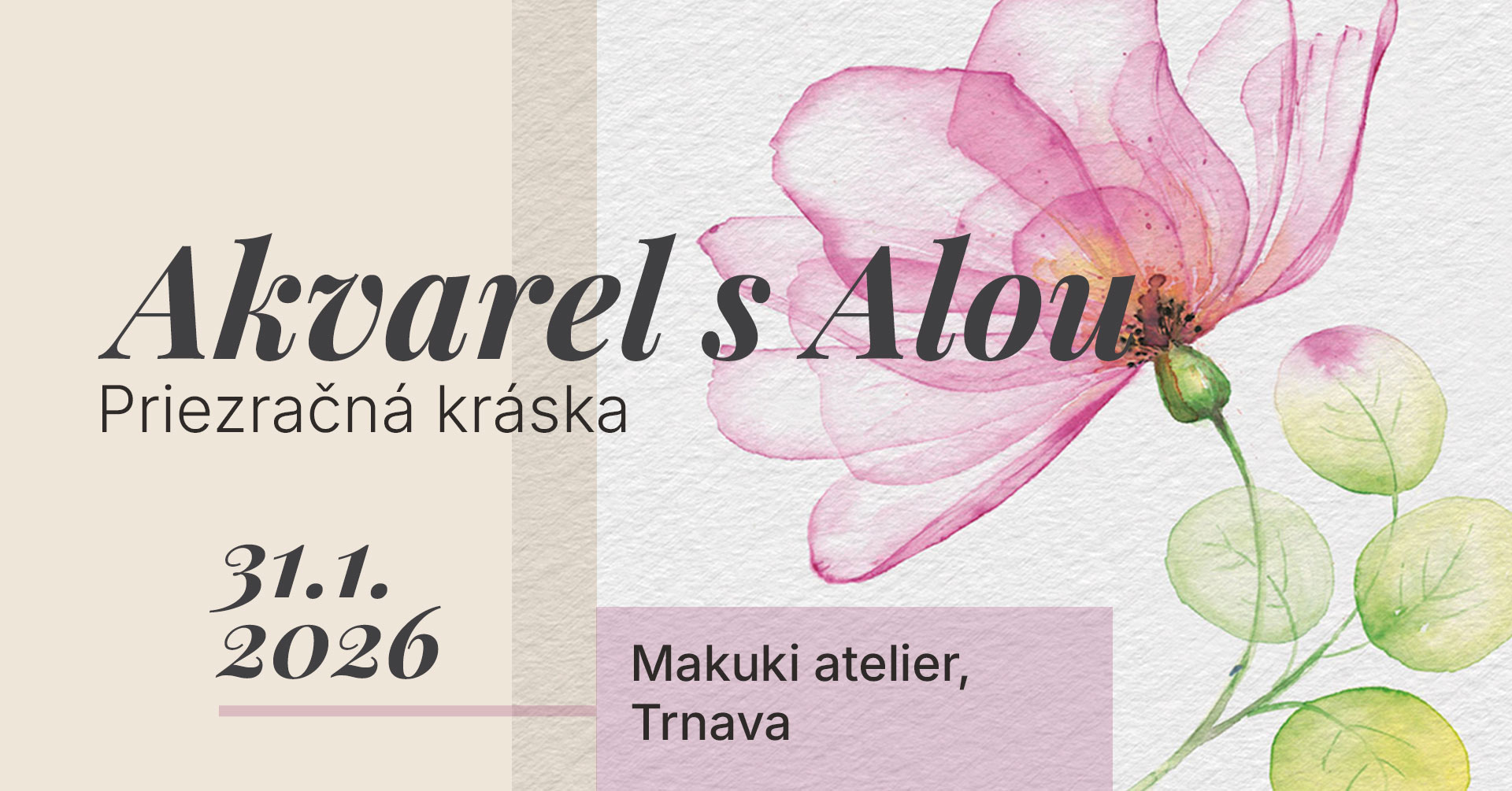 Kurz Akvarel s Alou