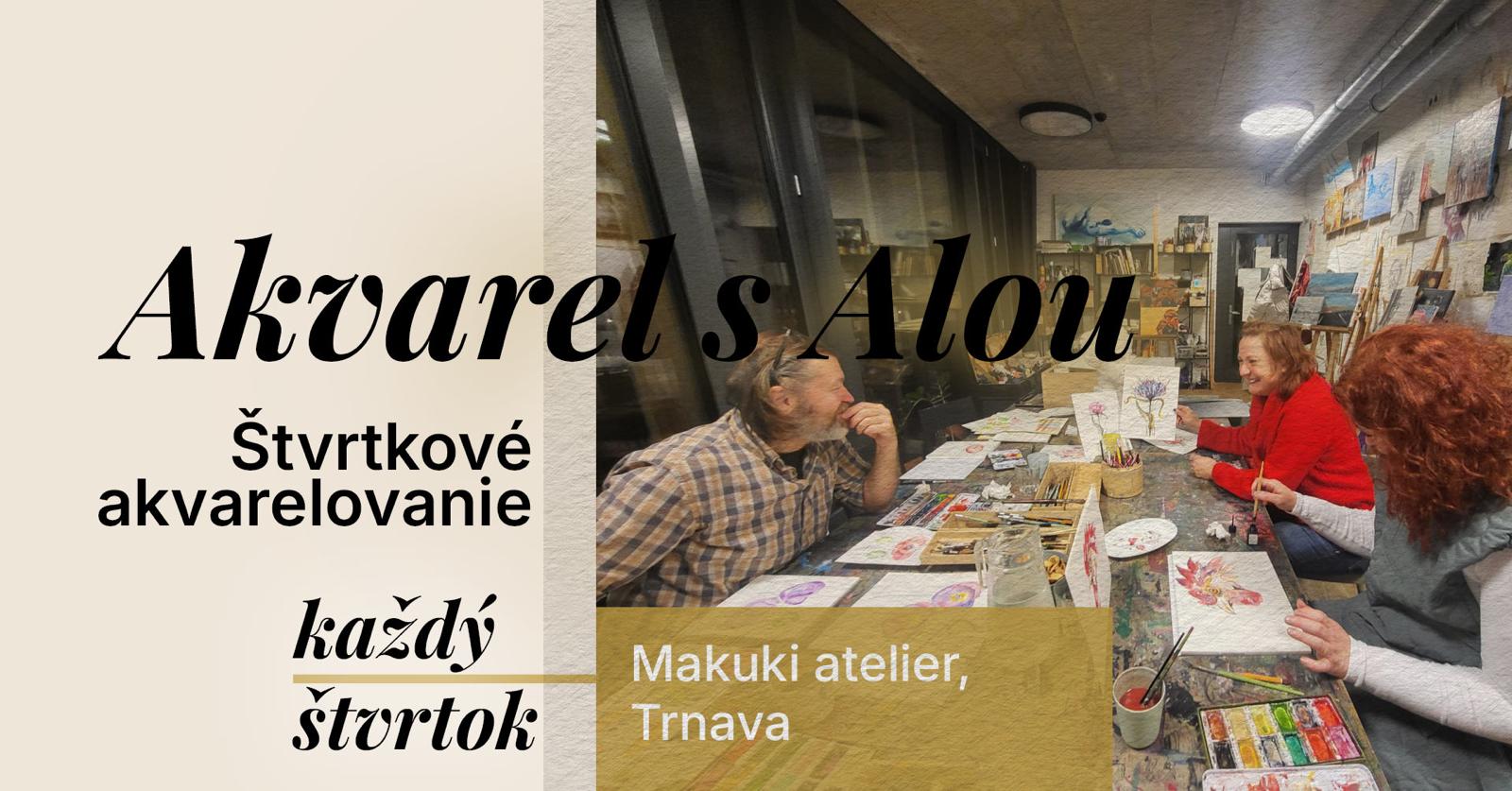 kurz akvarelu