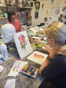workshop akvarel